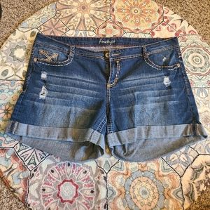 Amethyst Jean Shorts